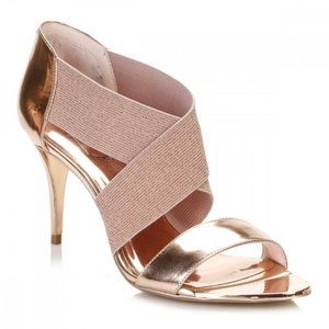 Ted Baker Leniya Rose Gold Sandals